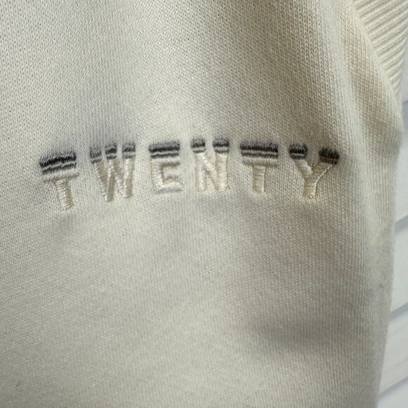 New XL‎ Twenty Montreal Cream Sunnyside Reverse Loop Terry Sweatpant Jogger Pant - Picture 6 of 13